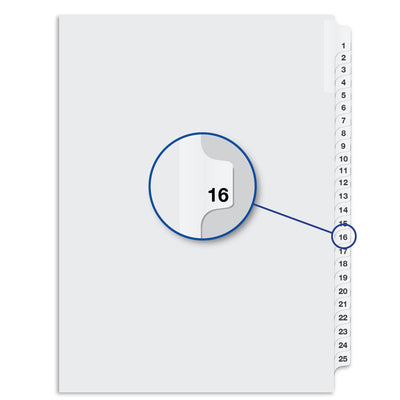 #16 WHITE 11''LITIG.DIV.1/25 (DAVW04016)