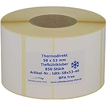 Bizerba 58x43,Freezer Grade,800lpr (LABSW800)