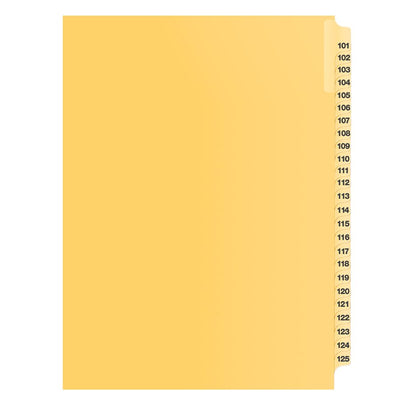 INDEX LITIG.LET.BUFF 101-125 (DAVB12004)