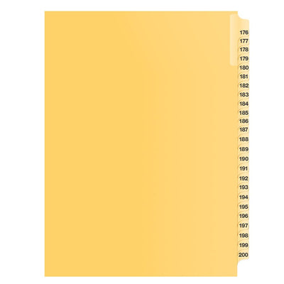 INDEX LITIG.LET.BUFF 176-200 (DAVB12007)