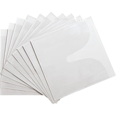 Compucessory Self-Adhesive Poly CD/DVD Holders (CCS26555)
