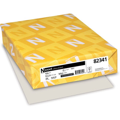 PAPER, EXACT VELLUM 67lb*GREY (NEE82341)