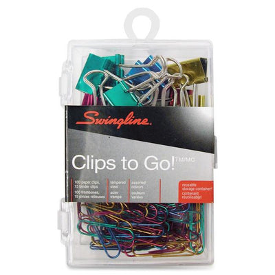 CLIPS TUB ASST PPR/BNDR CLIPS (ACC76042)