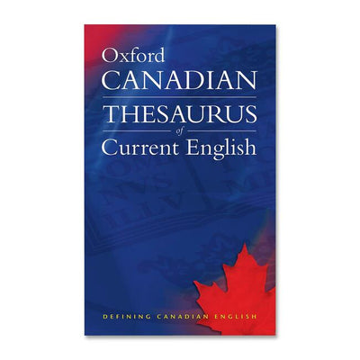 Oxford University Press Canadian Thesaurus of Current English Printed Book by Katherine Barber, Robert Pontisso, Heather Fitzgerald (OUP0195425693)