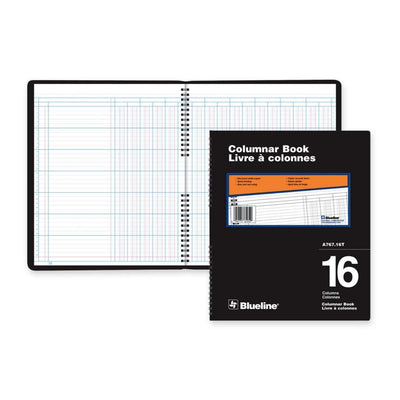 Blueline 767 Series Double Format Columnar Book (BLIA76716T)