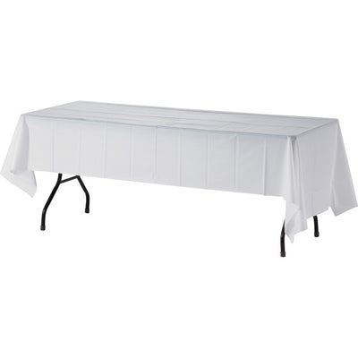 Genuine Joe Plastic Rectangular Table Covers (GJO10328)