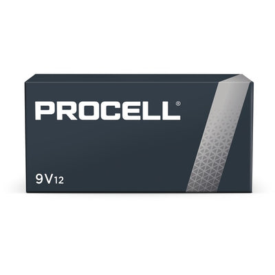 Duracell Procell Alkaline 9V Battery - PC1604 - 12/Box (DURPC1604BKD)