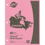 NOTEBOOK CANADA QUAD.4S/I.40P. (HLR12984)
