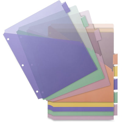 Business Source Double Pocket Index Dividers (BSN32373)
