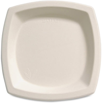 Solo Bare 6-7/10" Eco-Forward Square Plates (SCC6PSC2050)