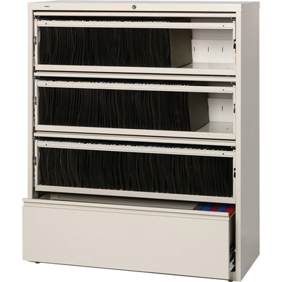 Lorell Fortress Lateral File with Roll-Out Shelf (LLR43514)