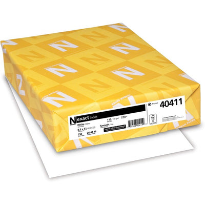 Exact Inkjet, Laser Index Paper - White - 30% Recycled Content (NEE40411)
