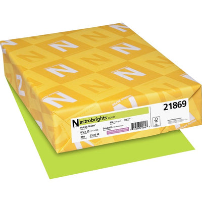 Astrobrights Laser, Inkjet Printable Multipurpose Card - Vulcan Green - Recycled (NEE21869)