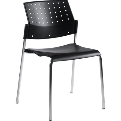 Global Sonic Armless Stacking Chair with Polypropylene Back (GLB315432)