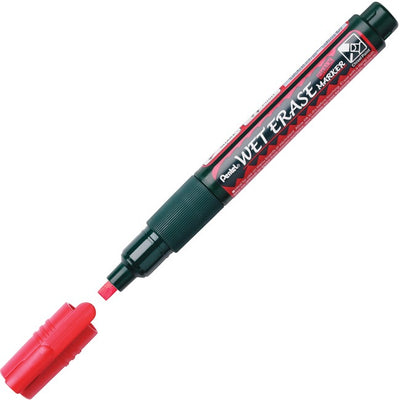 CHALK MARKER,CHSL,2MM/4MM RED (PENSMW26-B)