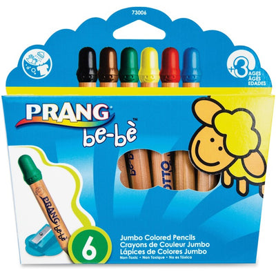 COLOUR PENCILS BEBE JUMBO*6/BX (DIX73006)