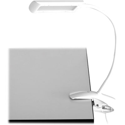 CLAMP-ON LED LAMP, WHITE (SAF1004WH)