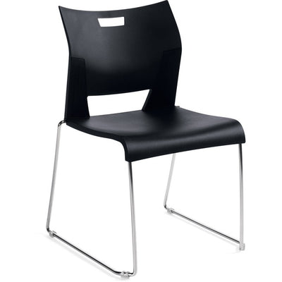 Global® Duet™ Stacking Chairs (GLB6621BLKCM)