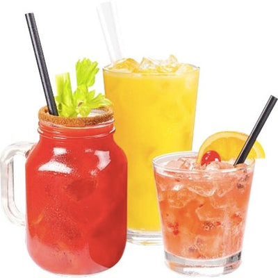 STRAW 8''POLY.COMPOST.WTE (FOD027000)