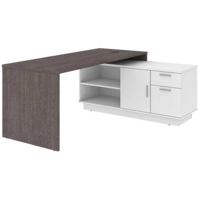 DESK, EQUINOX, GREY/WHITE (BEX804963)