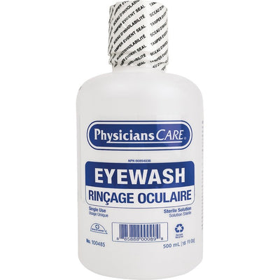 First Aid Central Eye Wash Solution 500ml (PHY100485)
