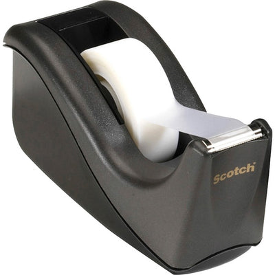 Scotch Two-tone Desktop Office Tape Dispenser (MMMC60-BK)