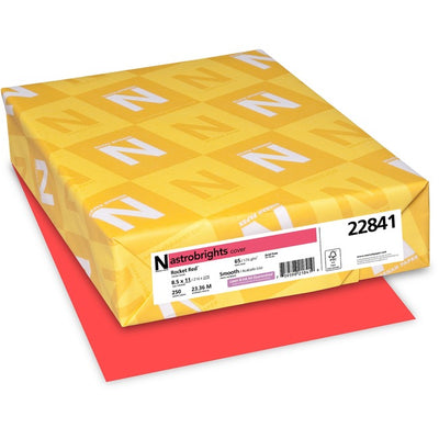 Astrobrights Colored Cardstock - Rocket Red (NEE22841)