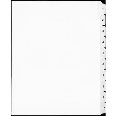 151-175 WHITE 11'' LITIG.DIV (DAVW02006)
