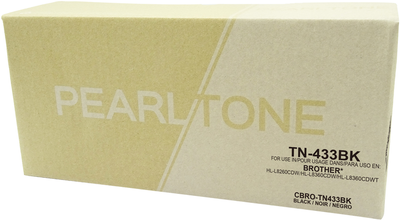 Fuzion New Compatible Brother TN433 Black Toner Cartridge, High Yield (GSTN433K-NC) (TONTN433BK)