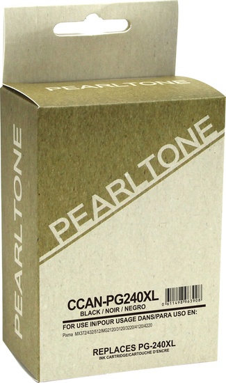 PG240 XL INKJET CARTRDGE HIGH YIELD BLACK, alternative (TONPG240XL)