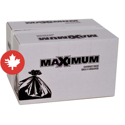 GLRCST4248 REDLINE 42 X 48 X-STR GARBAGE BAGS - Black 75/Case (RED510-R)