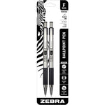 Zebra STEEL 3 Series F-301 Retractable Ballpoint Pen (ZEB27112)