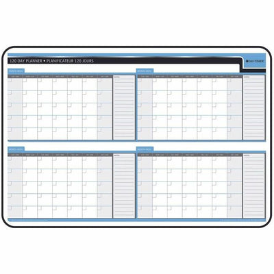 DayTimer 120 Day Undated Laminated Planner Board (DTM3413859731)