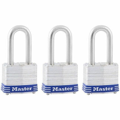 PADLOCK WIDE STEEL PIN TUMBLER (MLK3TRILF)
