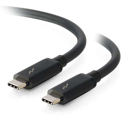 C2G 3ft Thunderbolt 3 USB C Cable - 20Gbps - 100W - Black - M/M (CGO28841)
