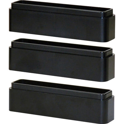 DAC&reg; Stax MP-216 Ergonomic Height-Adjustable Monitor/Laptop Riser Blocks Kit, Black (DTA02250)