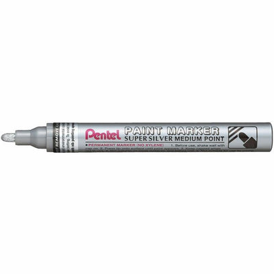 PAINT MARKER MED.POINT SILVER (PENMMP10Z)