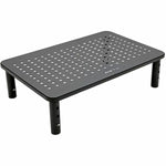 Tripp Lite series Monitor Riser for Desk, 14 x 9 in. - Height Adjustable, Metal, Black (TRPMR1411M)