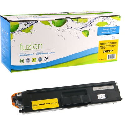 fuzion - Alternative for Brother TN433Y Compatible Toner - Yellow (GSUGSTN433YNC)