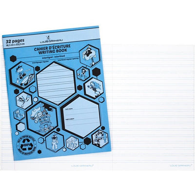 NOTEBOOK INTERLIN.32P.BLUE (GCILG20BE)