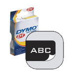 DYMO TAPE CART.WHITE/BLK CARD (DYMS0720610)