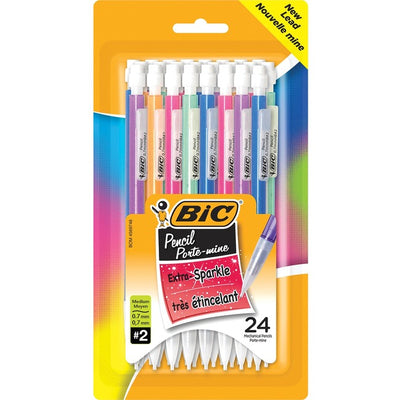 MECH.PEN SPARKL.0,7mm (BICMPLP24WCBK)