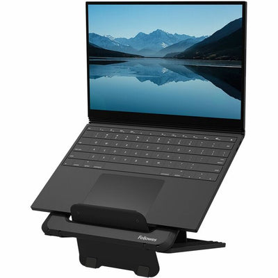 Fellowes Breyta Laptop Stand 9-1/4"W x 10-1/2"D x 1/2"H Black (FEL100098500)