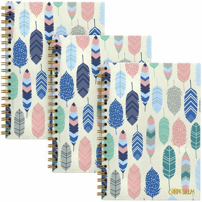 NOTEBOOK HARDCOVER B5 FEATHERS (PUK9379CD)