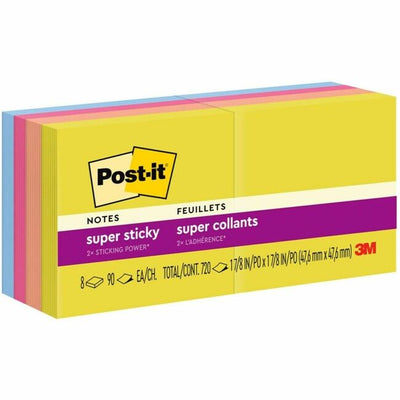 POST-IT SS 2X2 JOY COLLECTION (MMM6228SSJOY)