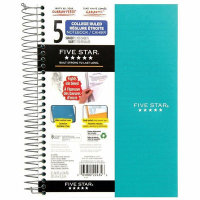 NOTEBOOK SPI.RUL.5SUBJ.300P. (ACC840039)