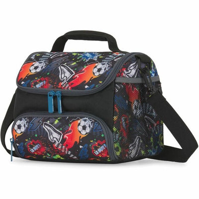 LUNCH BAG BD STRT SOCCER (BNDCOO5397BS-BLACK)