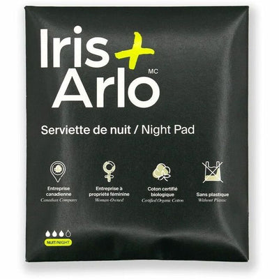 NIGHT PADS COTTON LONG BULK (IAA4625017)