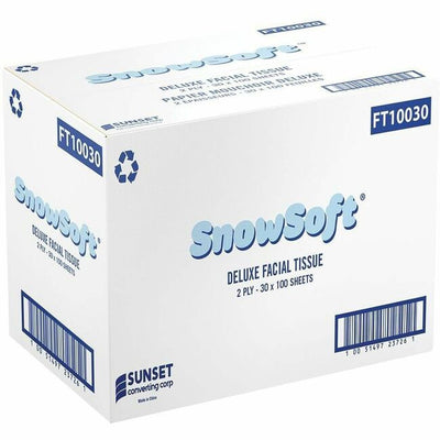 FACIAL TISSUES 2PLY WTE (SUVFT10030C)
