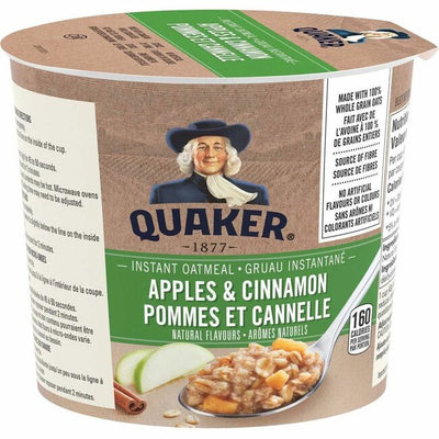 QUAK.CUP OATMl.APPLE&CIN 43GR (QKR17HO103)